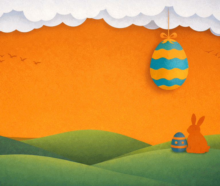 Easter Banner No Text