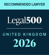 Recommended Restructuring and Insolvency Lawyer Legal 500