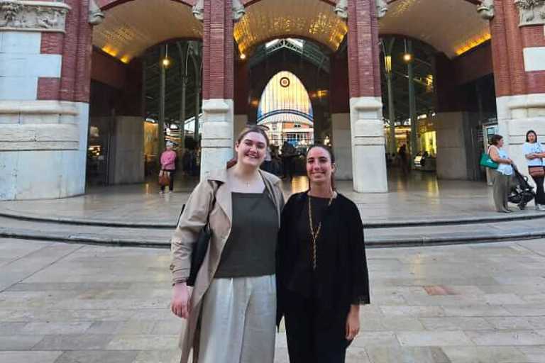 Grace Roberts and Maria Garcia Crespo in Spain Valencia