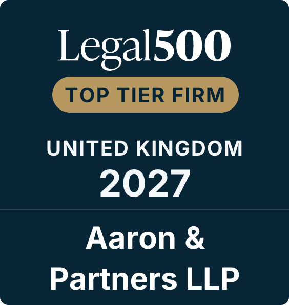 L500 Aaron Partners Llp Top Tier Firm Contentious Trusts And Probate 2027