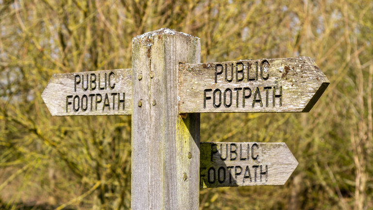 Cut Off Date For Registering Public Rights Of Way Announced