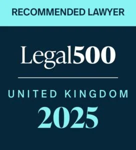Legal 500 Recommended Lawyer 2023